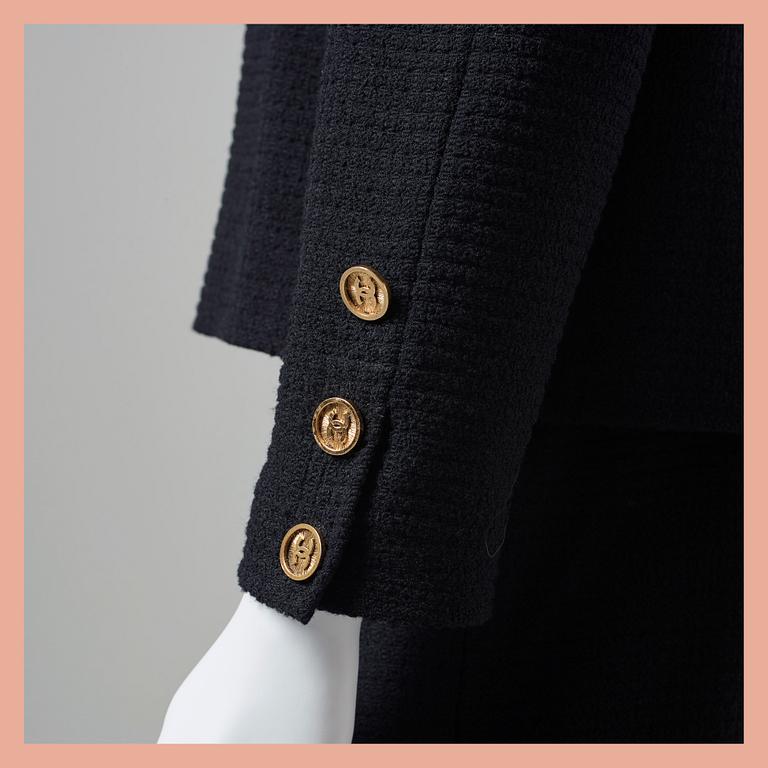 DRÄKT, Chanel, fransk storlek 40.