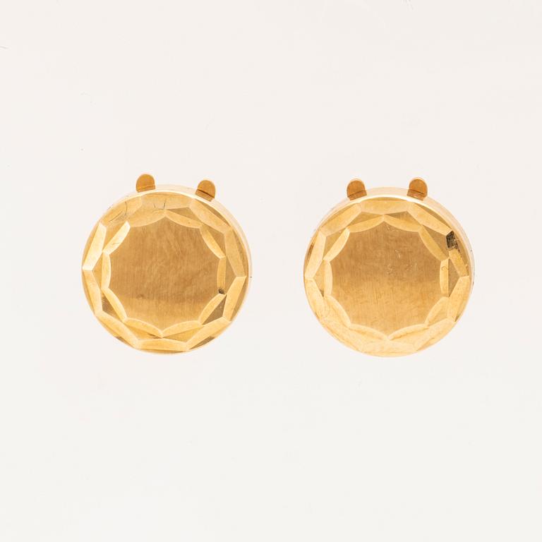 Shirt buttons 18K gold, Stella Milano Italy.