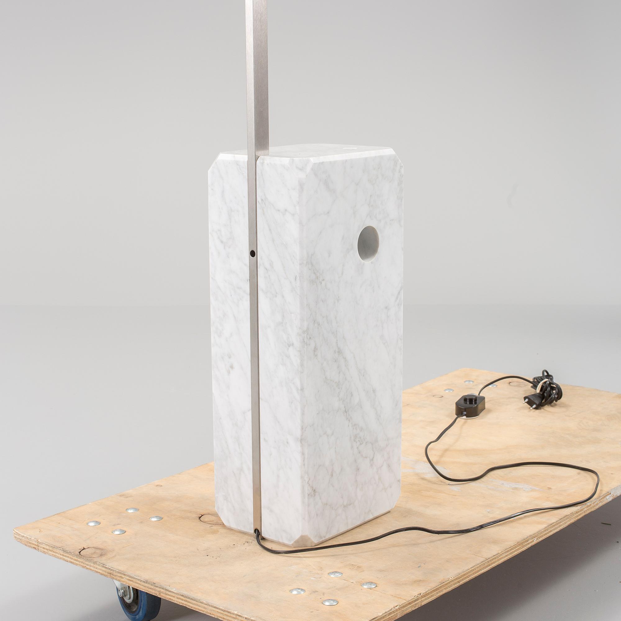 GOLVLAMPA, "Arco", Achille och Pier Castiglioni, Flos, Italien.