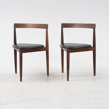 Hans Olsen, stolar, 6 st, "Roundette", Frem Røjle, Danmark, 1950/1960-tal.
