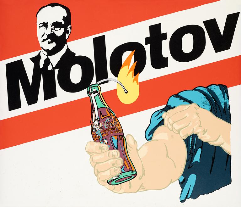 Alexander Kosolapov, "Molotov Cocktail".