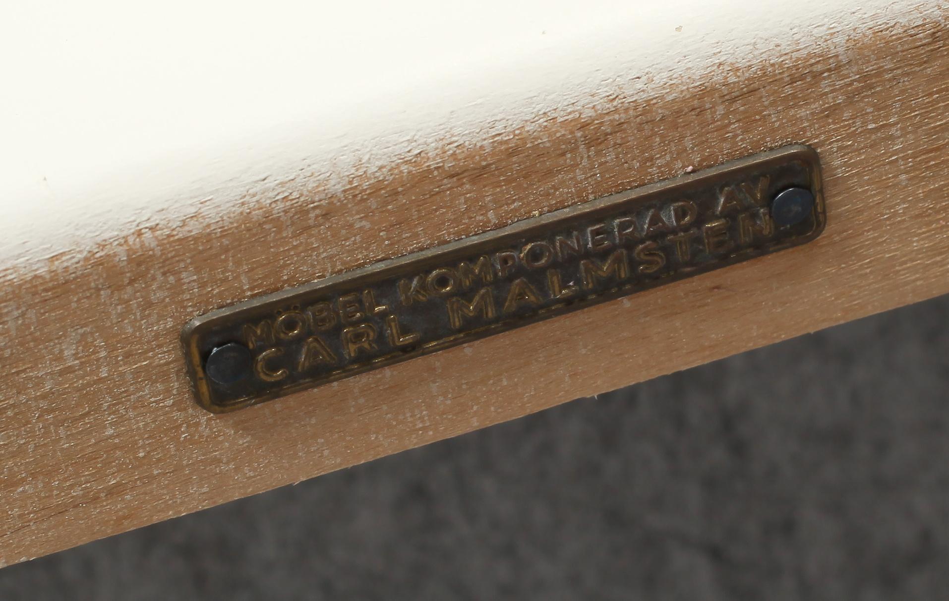 KARMSTOLAR, ett par, "Nya Guldheden", Carl Malmsten, 1900-talets andra hälft.