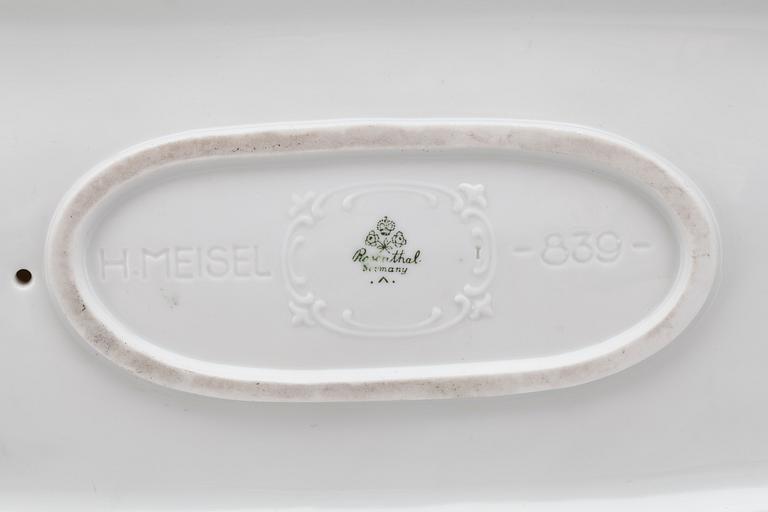 FIGURIN, porslin, H Meisel, Rosenthal, 1900-talets början.