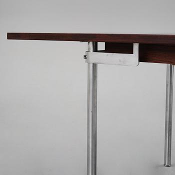 Hans J. Wegner, a rosewood "AT-322" table, Andreas Tuck, Denmark, 1960s.