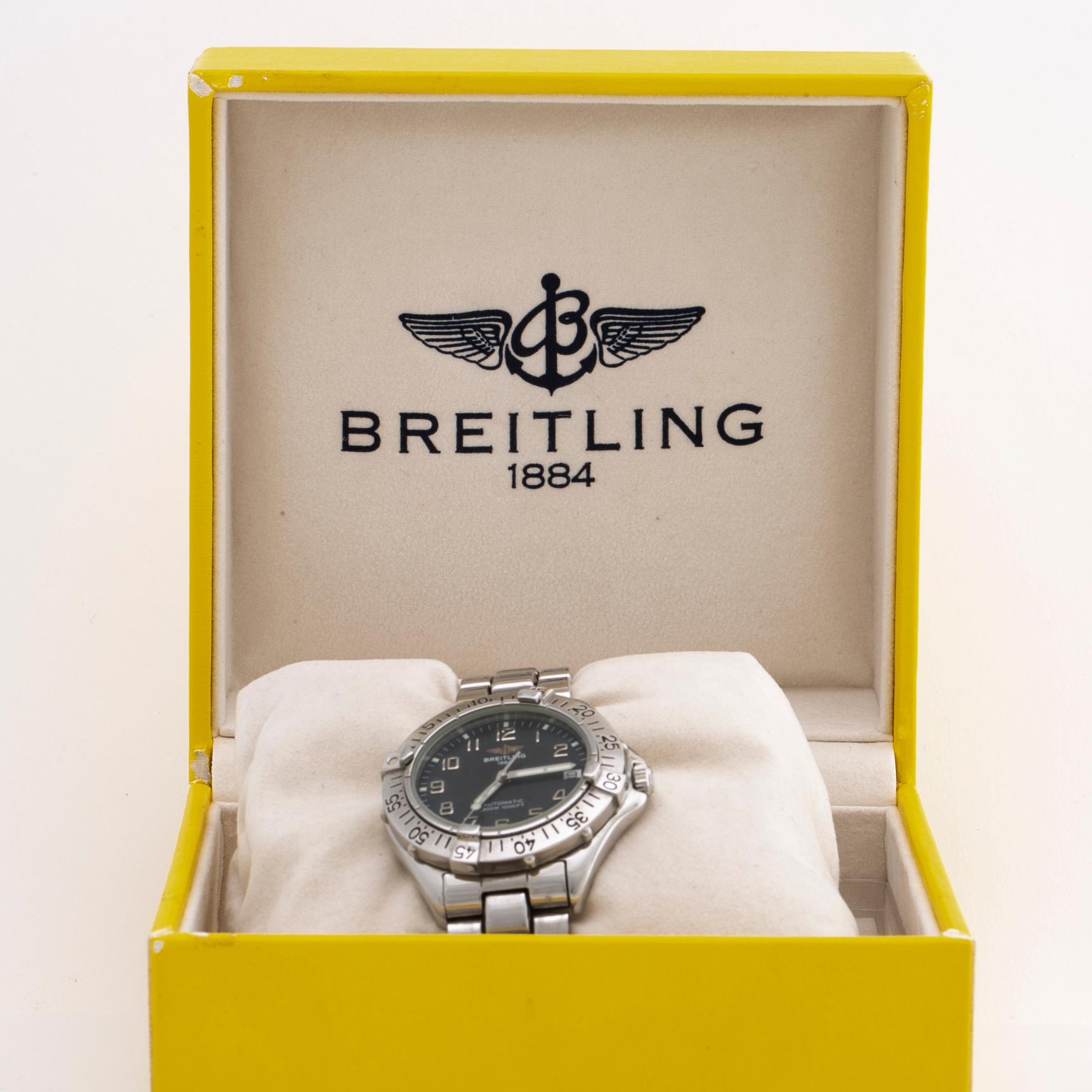 BREITLING, Colt, wristwatch, 38 mm.