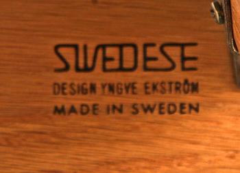 FÅTÖLJER, ett par, "Lamino", Yngve Ekström, Swedese.