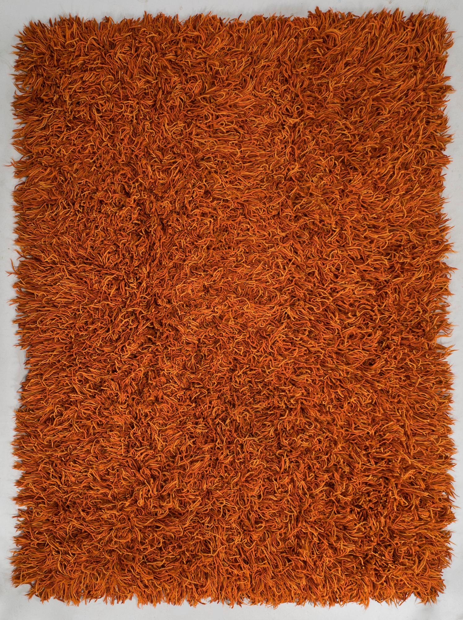 Lena Rewell-Gripenberg,  matta, "Troll", Lena Rewell  Textilstudio. Ca 250 x 174 cm.