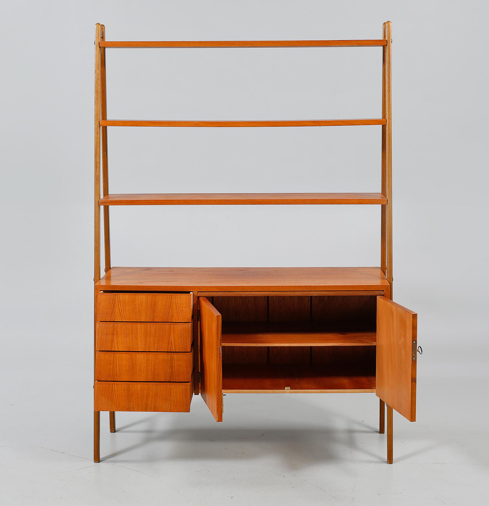 BOKHYLLA, Sverige, 1950/60-tal.