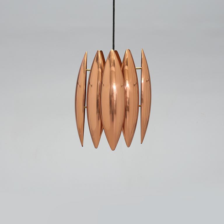 TAKLAMPA, Jo Hammerborg, Fog & Mörup, 1900-talets andra hälft. Höjd 38 cm.