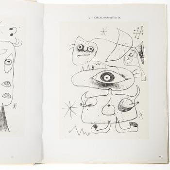 Joan Miró, Böcker 2 st, "Samlade litografier I-II", numrerade 120/300.