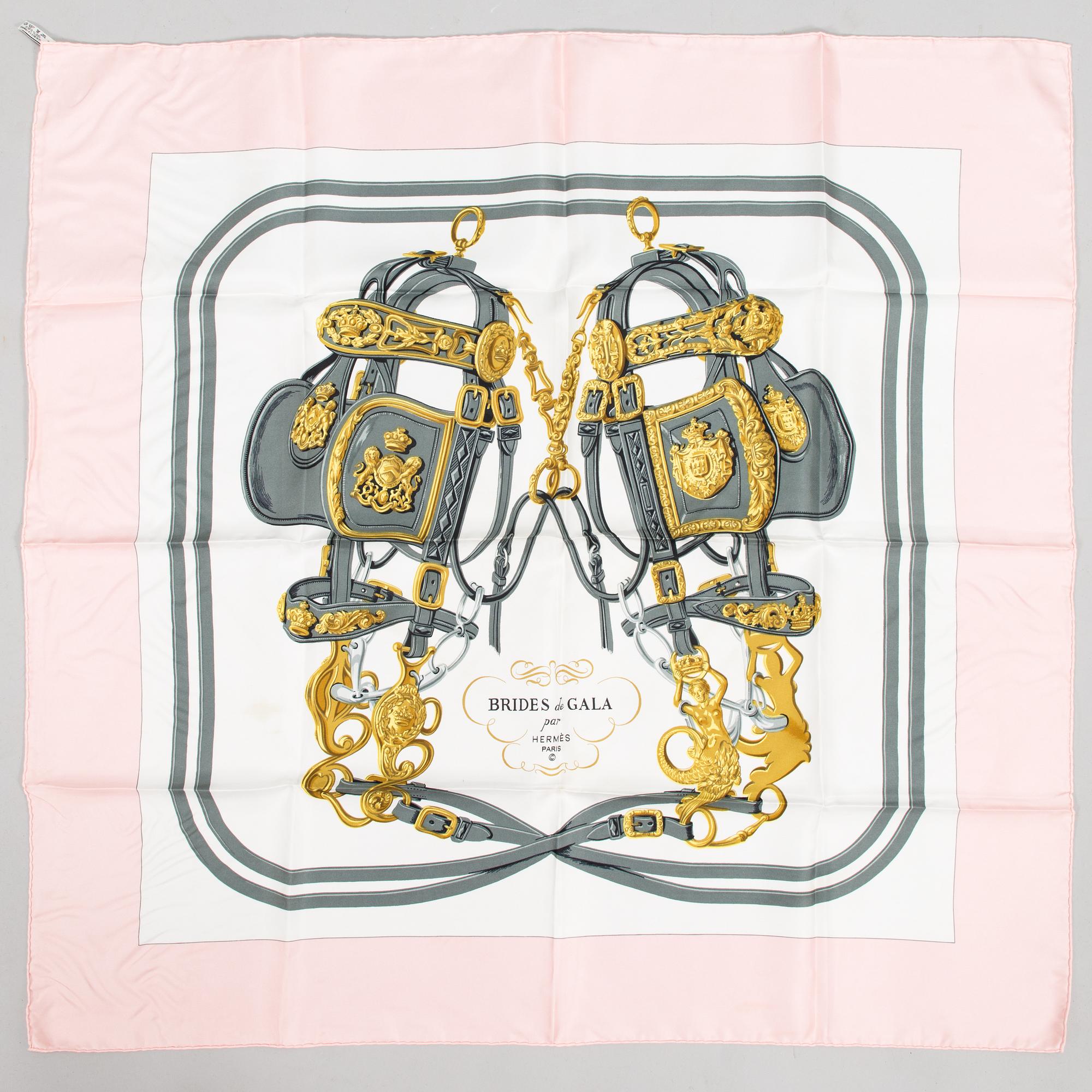 HERMÈS, "Brides de Gala", SCARF.
