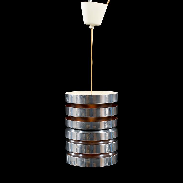 CARL THORE, taklampa, 1960/70-tal. Höjd 22 cm.