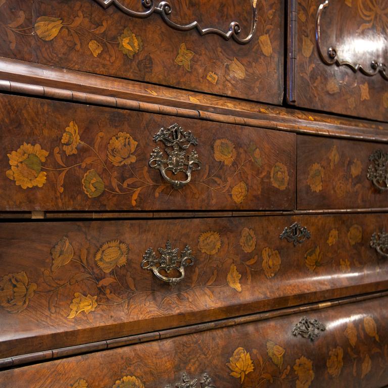 SKÅP, Holland, rokoko, 1700-tal.