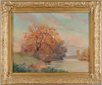 PAUL VOGLER, olja på duk. Sign.