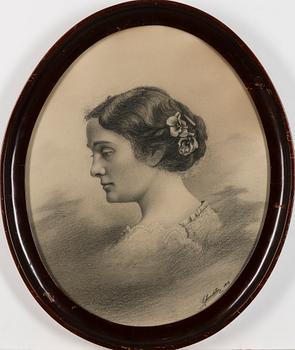 PENCIL DRAWING, signed and dated.