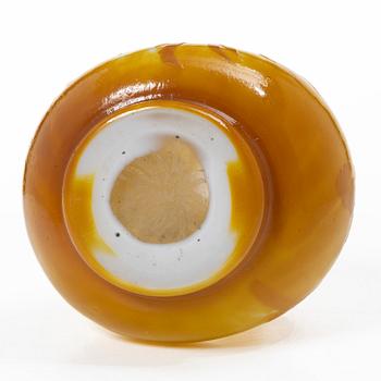 Emile Gallé, an Art Nouveau cameo glass vase, Nancy, France.