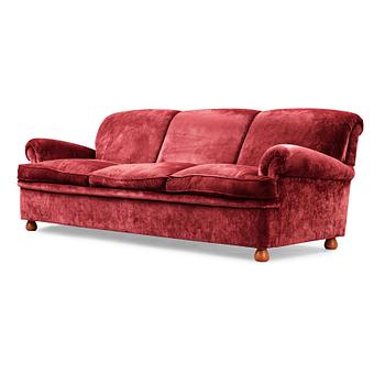 438. JOSEF FRANK, soffa, Firma Svenskt Tenn, modell 703.