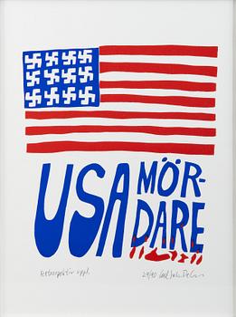 Carl Johan De Geer, "USA Mördare" Retrospektiv uppl.
