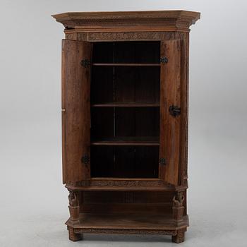 A German baroque cabinet, late 17th century.