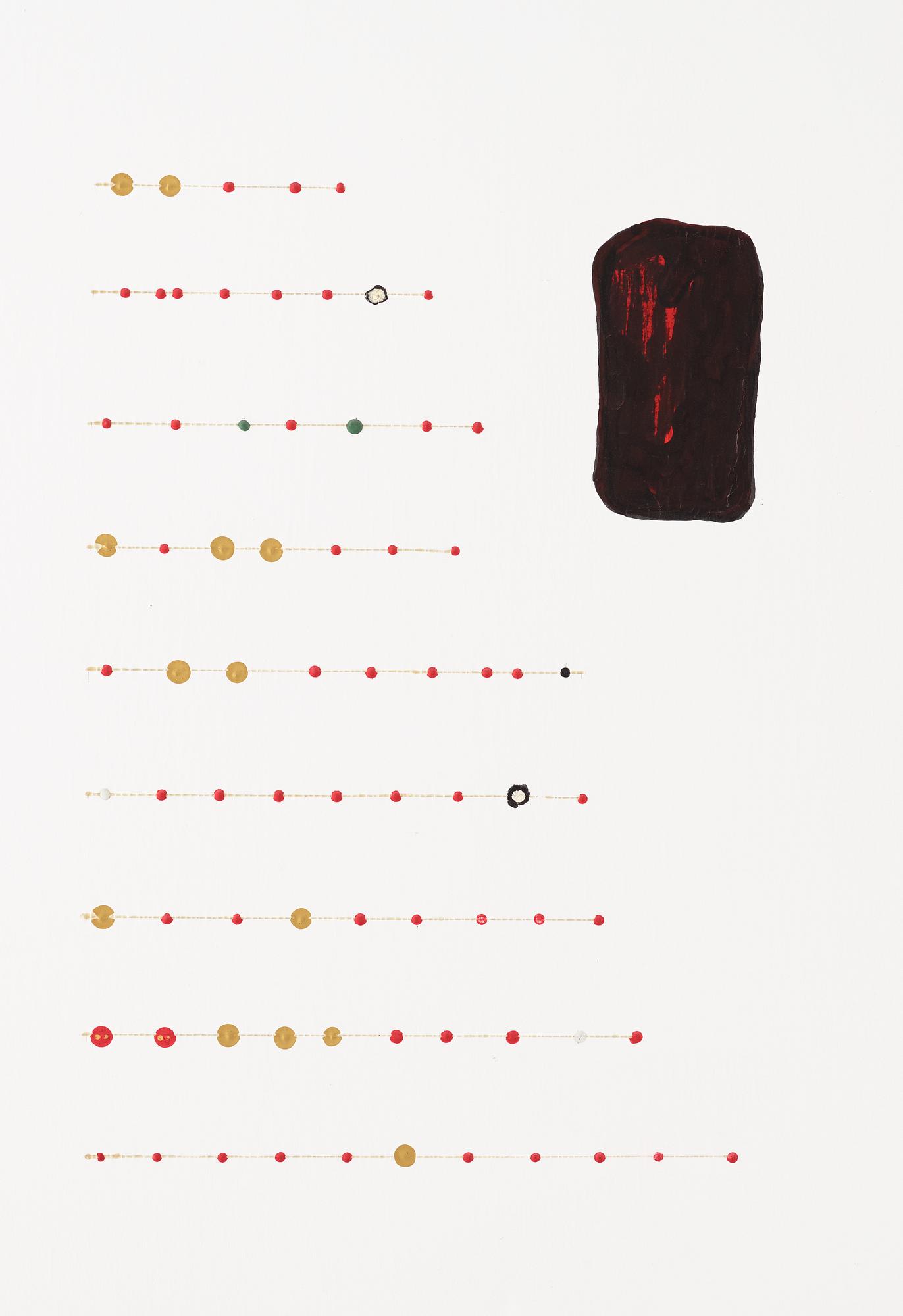 Ulf Rollof, egg tempera on canvas. Executed 1990.