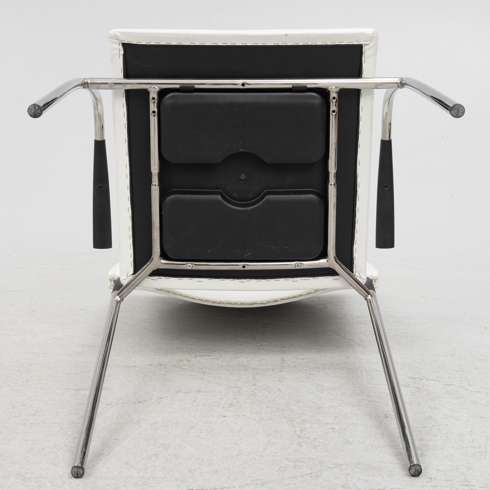 Johannes Foersom & Peter Hiort-Lorenzen, a set of eight 'Spira' chairs, Lammhults.
