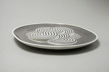 A wall decoration porcelain, Natale Sapone, Rosenthal, 1972.