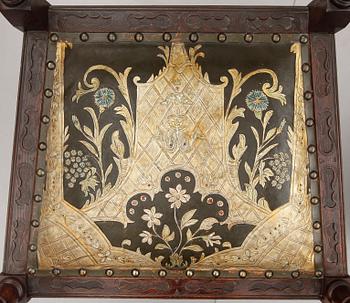KARMSTOLAR, 1 par, barockstil, sekelskiftet 1900.