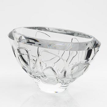 Vicke Lindstrand, a glass vase, Kosta, Sweden.