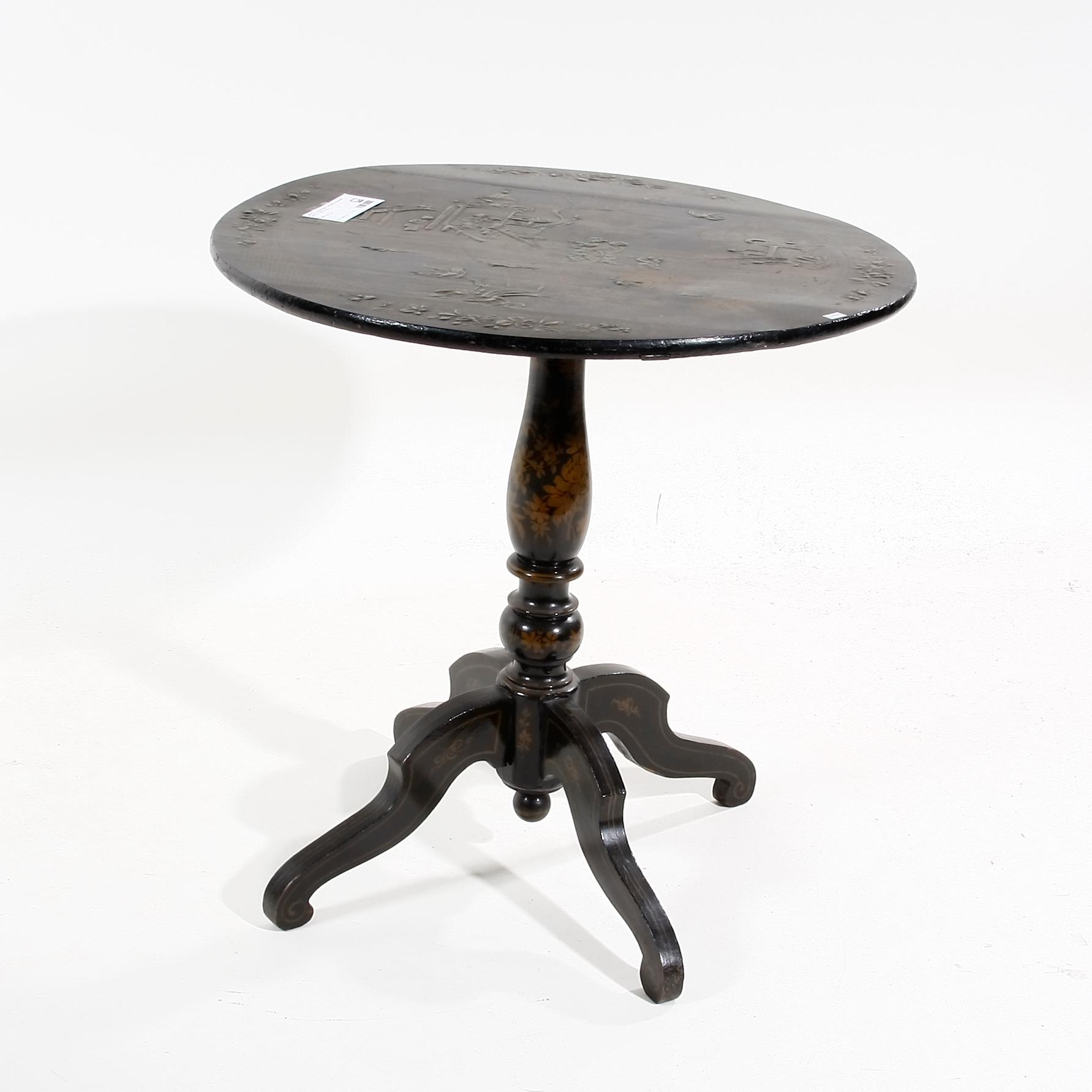 PELARBORD. Kinesiserande stil, 1800-tal.