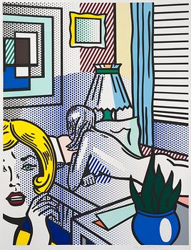 Roy Lichtenstein, "ROOMMATES".