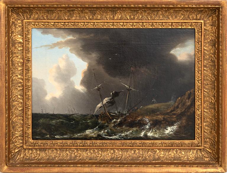 Okänd konstnär 1700/1800-tal, , Haverist i sjönöd.