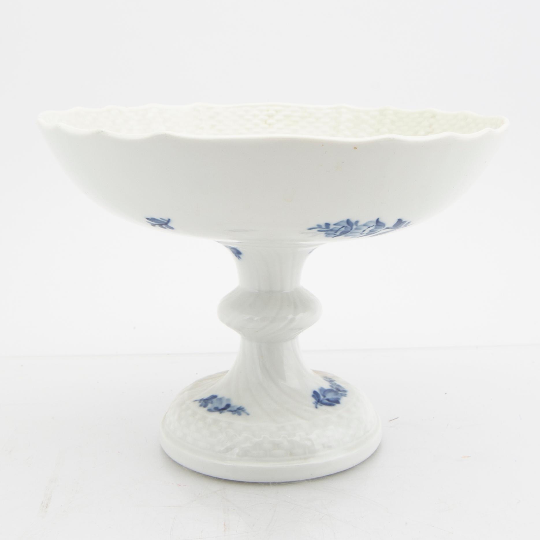 Coffee service 54 dlr "Blå Blomst" Royal Copenhagen Denmark porcelain 1953-1983.