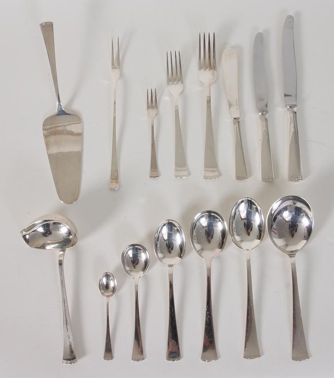 BESTICKSERVIS, 100 delar, nysilver, "Diana".