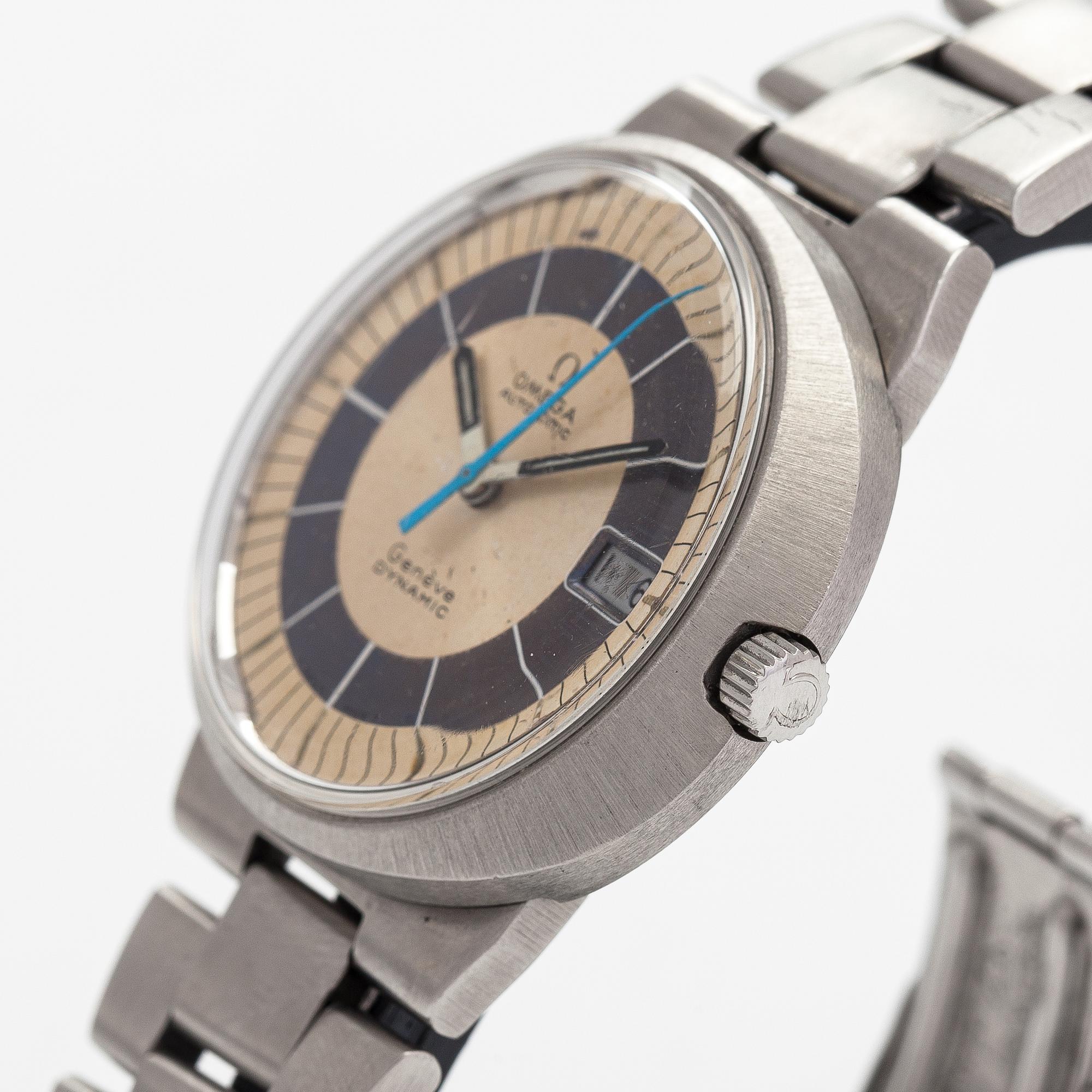 Omega, Dynamic, rannekello, 41 mm.
