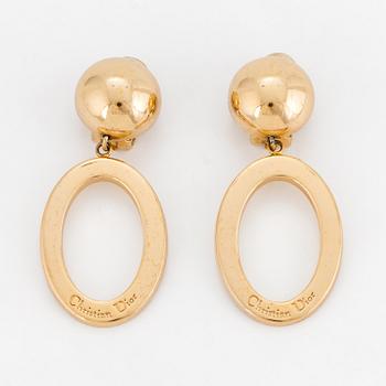 CHRISTIAN DIOR, Earrings.