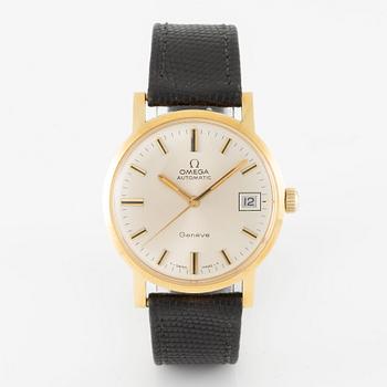 Omega, Genève, wristwatch, 34.5 mm.