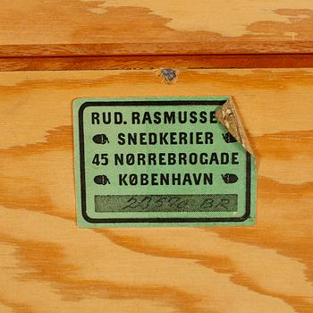 MOGENS KOCH, bokhylla, "Reol", Rud. Rasmussens Snedkerier, 1900-talets andra hälft.