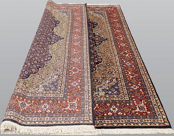 A Tabriz carpet, 40 Raj, about 288 x 195 cm.
