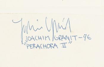 Joakim Granit, "Perachora I"/Perachora II".