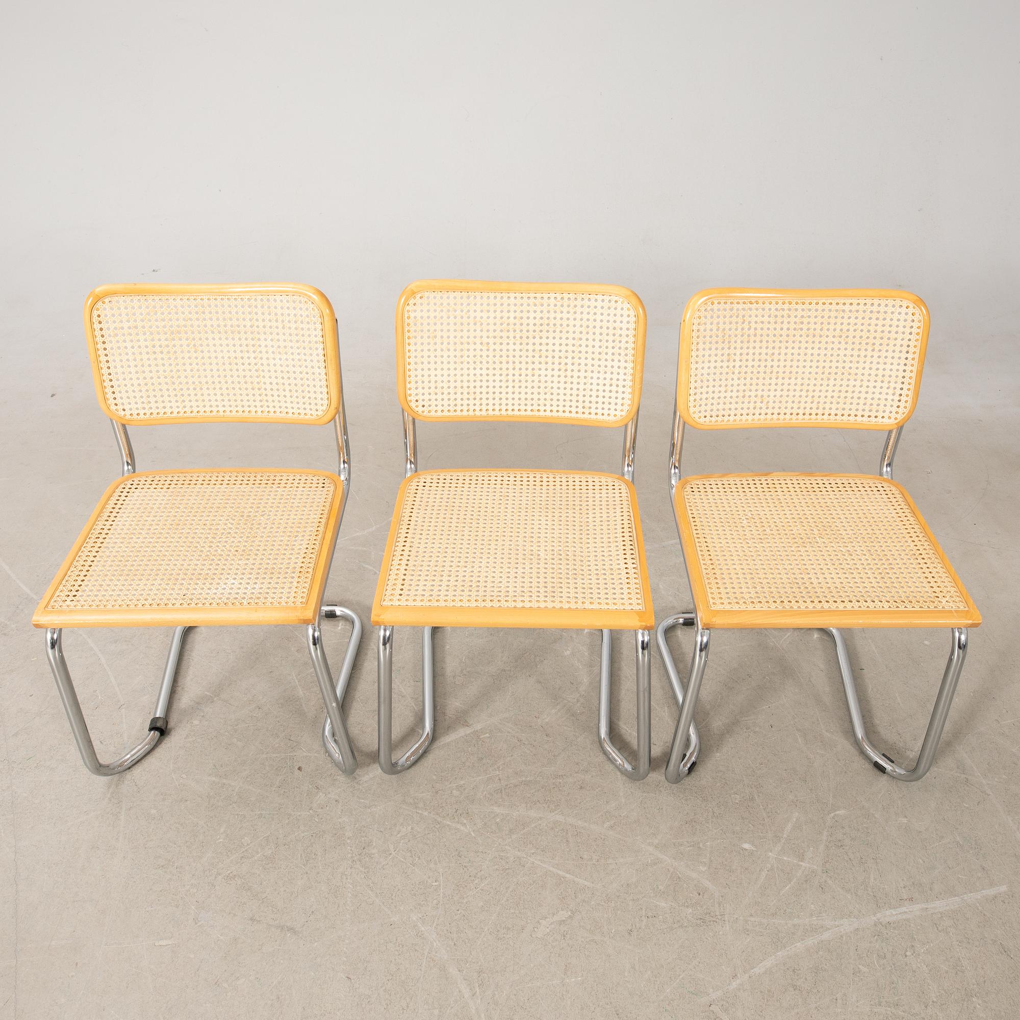 Chairs, 10 pcs, late 20th century, Italy.