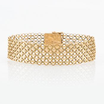 Bracelet, 18K gold, X-link.