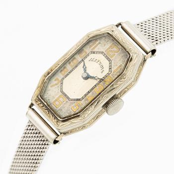 Illinois, wristwatch, 18 mm.