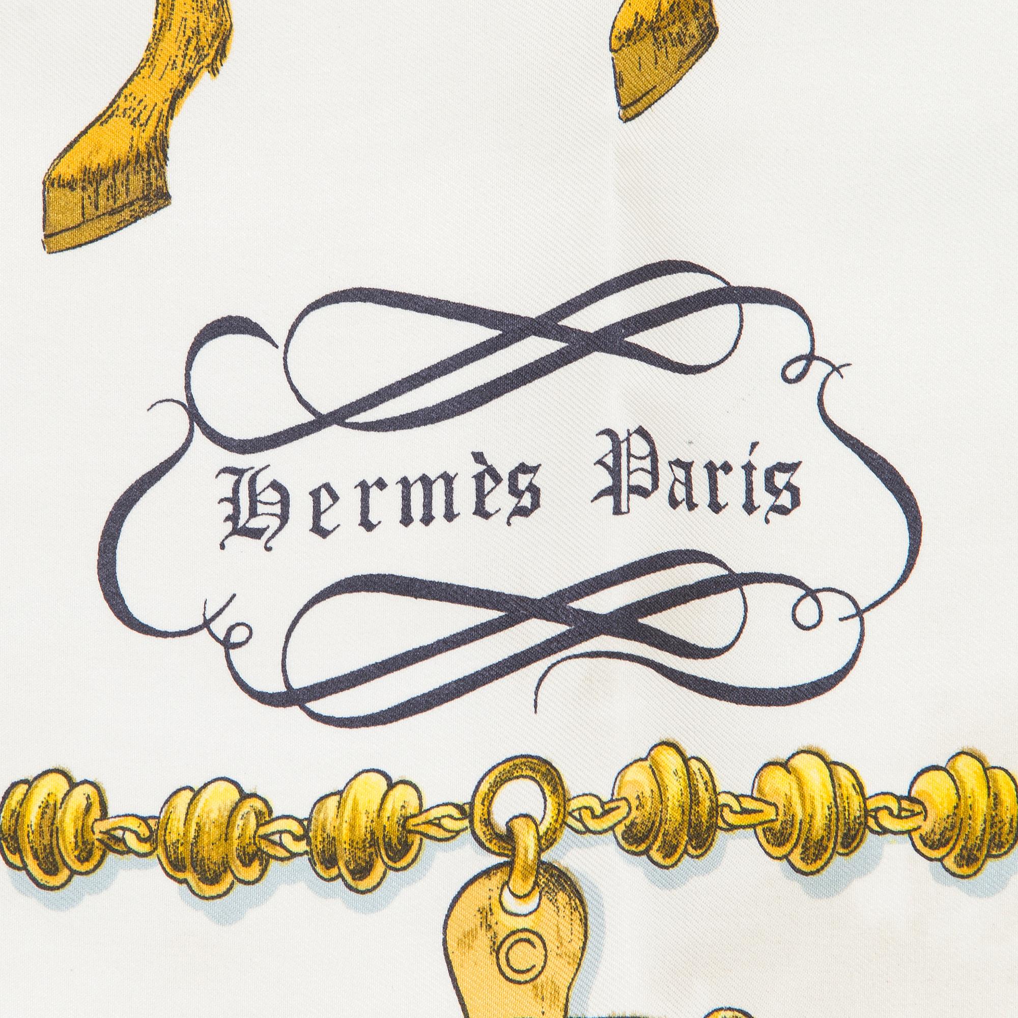Hermès, 'Palefroi' scarf.