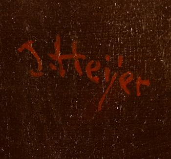 POMPEO GIROLAMO BATONI, kopia efter av J Heijer, olja på duk, signerad.