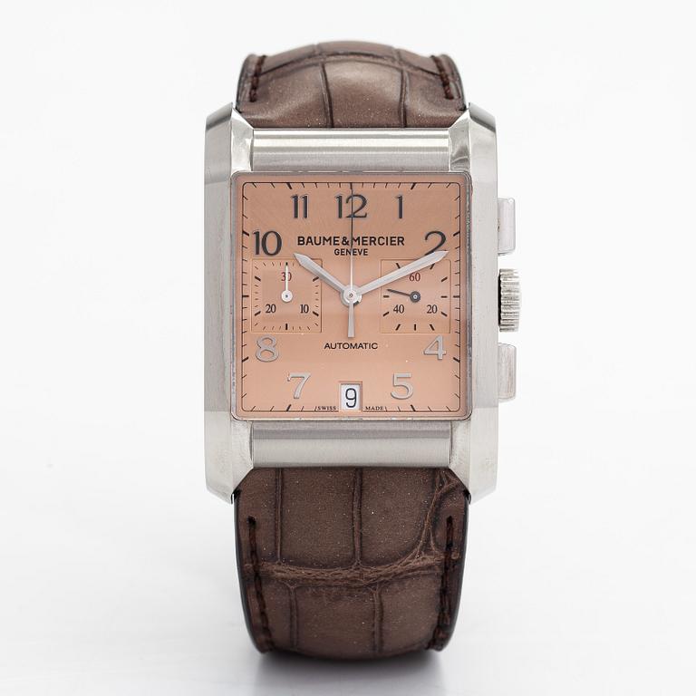 Baume & Mercier, Hampton Chronograph, wristwatch, 34 x 40 mm.