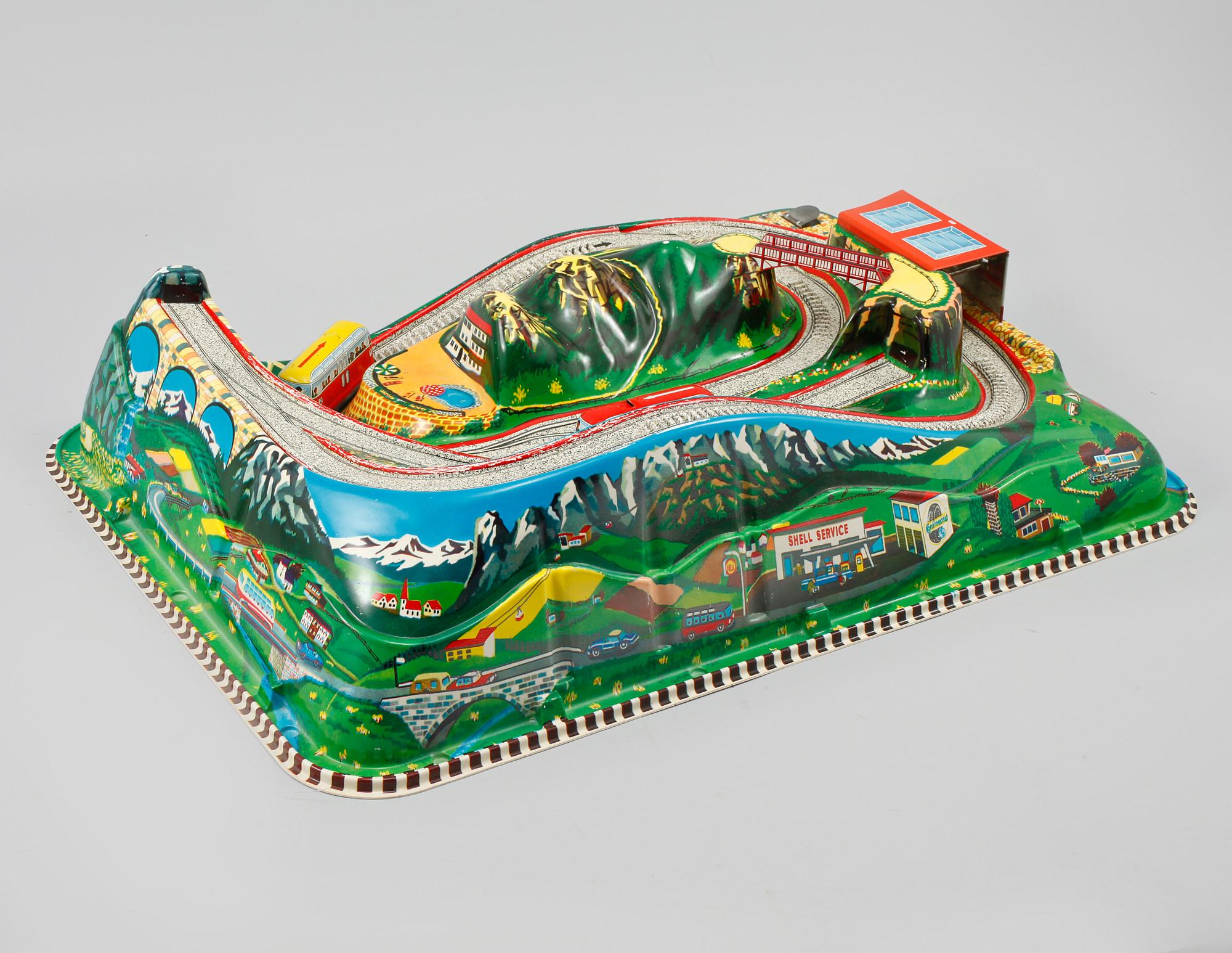 LEKSAK, "Rocky Mountains Train", Technofix, omkring 1900-talets mitt.