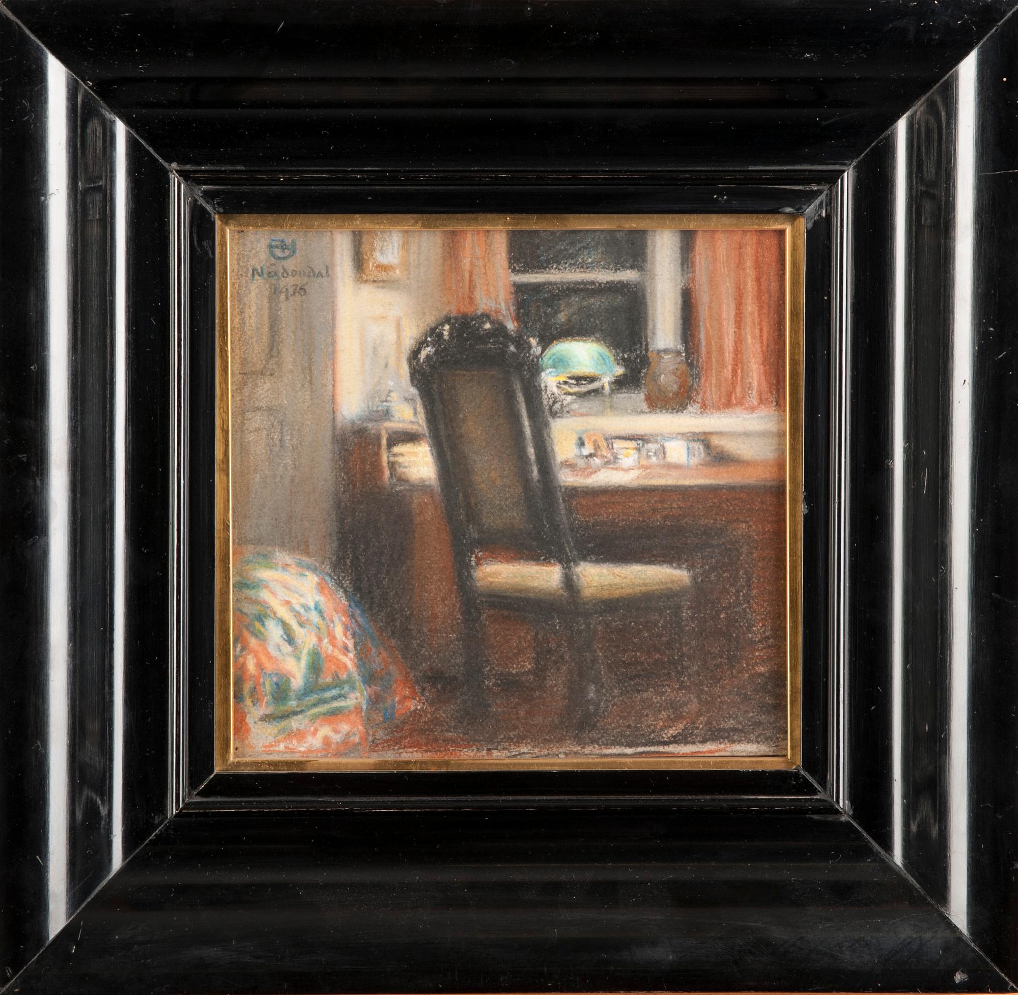 AXEL HAARTMAN, pastelli, signeerattu ja päivätty Nådendal 1936.