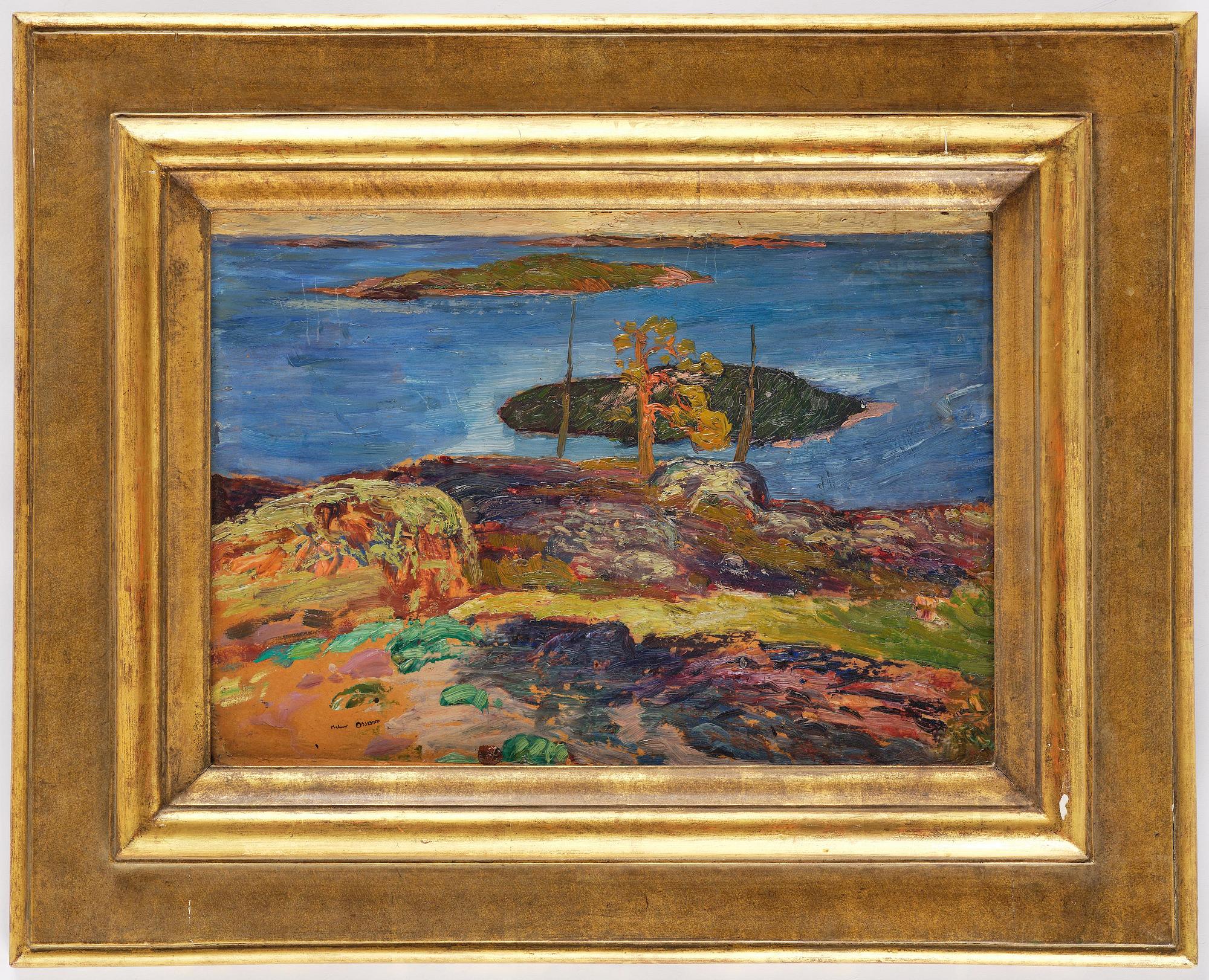 Helmer Osslund, "Studie Docksta" ("Study Docksta").