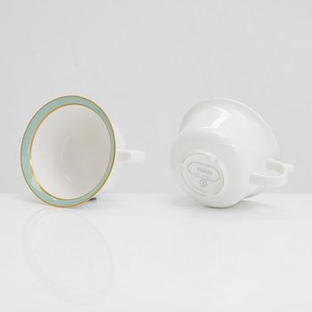 Karin Björquist, a 24-piece 'Paris' porcelain tea/coffee set for Gustavsberg.