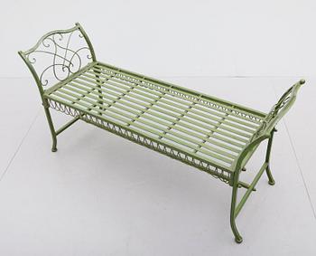 TRÄDGÅRDSBÄNK, 1900-/2000-tal.